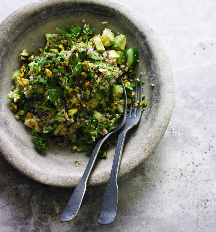 Very green quinoa Sainsbury`s Magazine